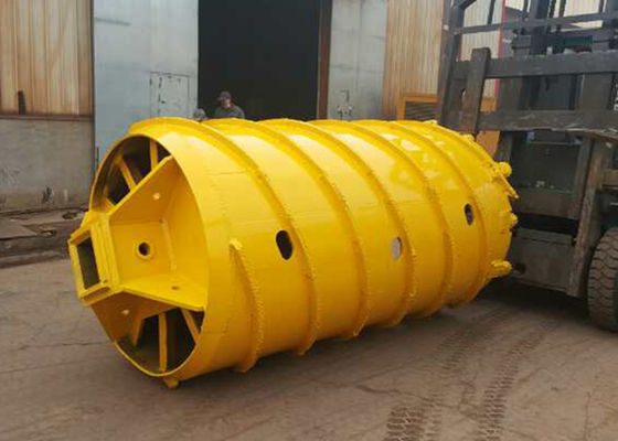 dientes del diámetro 10pcs de 1000m m que perforan el barril de base para la fundación profunda