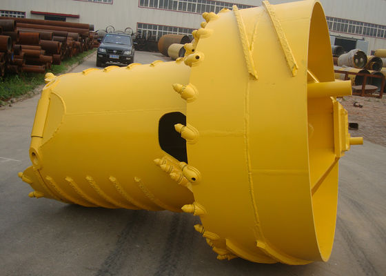 Formación dura de la roca de fondo de Q345B 1500m m Dia Rock Core Barrel For